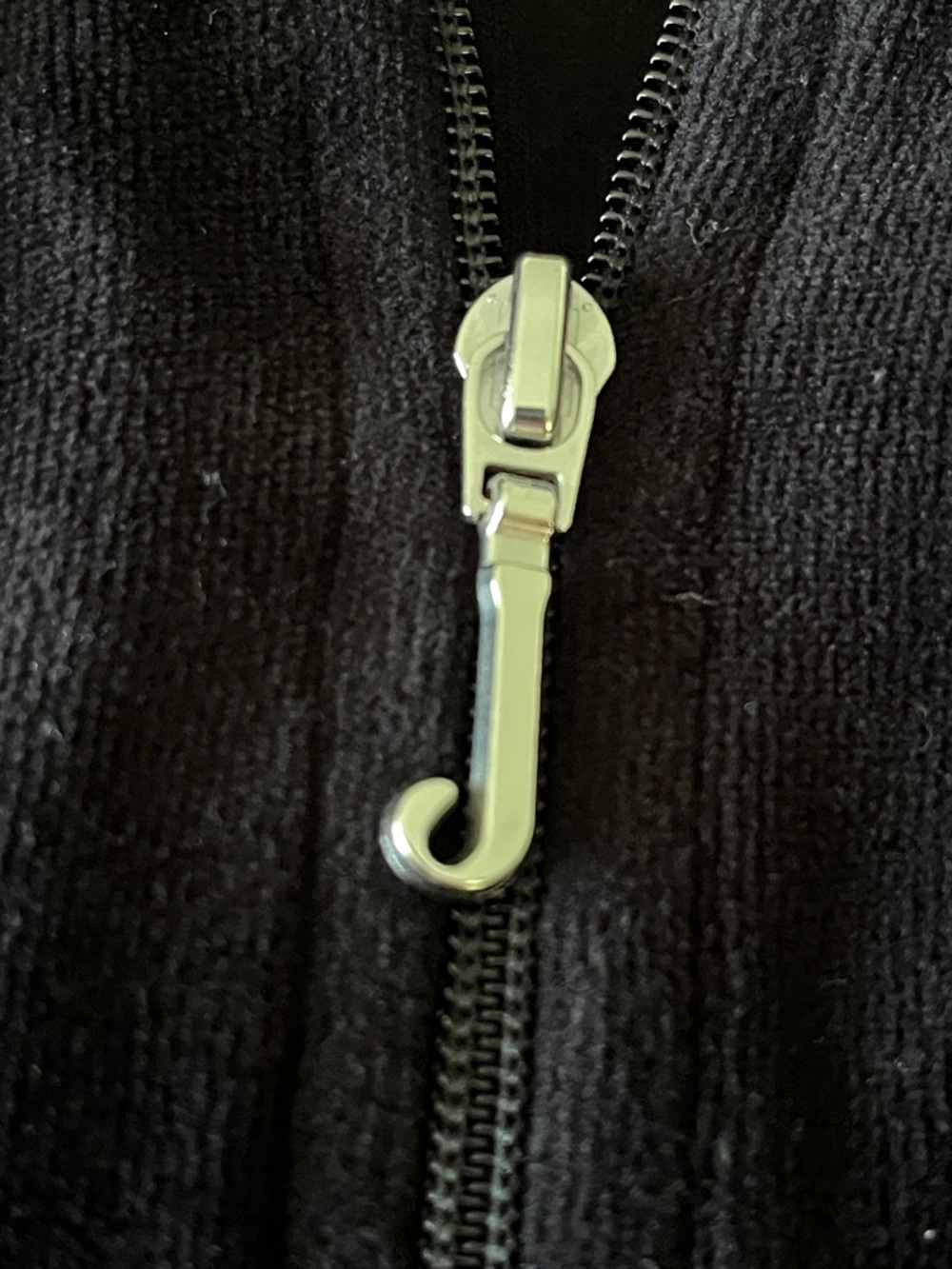 Juicy Couture Black Velour Zip-Up Hoodie - Picture 11 of 11